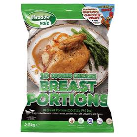 Meadowvale Cooked Chicken Breast 255-312g/9-11oz