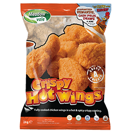 Meadowvale Hot & Spicy Coated Chicken Wings